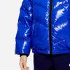Nike Hooded Casual Sports Solid Color Warm Duck Down Jacket Kids Outerwear Blue DO3605-480