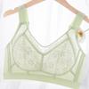 Anti-sagging Secondary Lactation Bra Women's Gathering Bra Beautiful Back Traceless Bra Large-sized Underwear for Ladies Push Up Bra