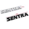 CGANEI1 ABS Car Body Trunk Letter Decal for Nissan SENTRA Logo Auto Sticker Styling Exterior Accessories