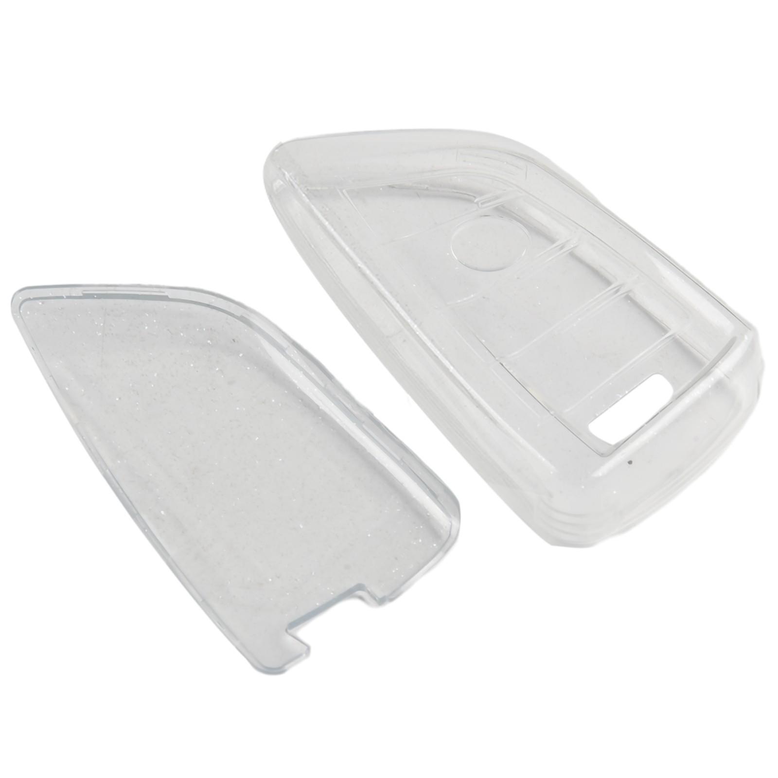 1* Transparent, Black, Purple Key Shell For 2-Series MPV (F45/F46) 2015-2018 прозрачный