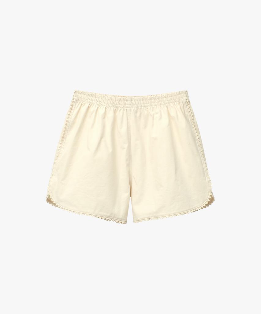 LOSSYROW Lossy Lace Shorts Cream