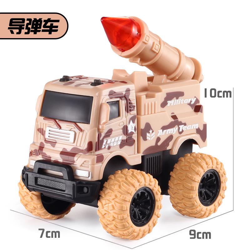 Kids' Inertial Excavator Toy Car: Off-Road Vehicle for Boys, Perfect for Small Gifts and Night Markets