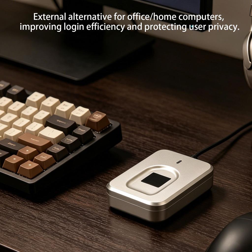 For Windows 10 11 Hello USB Reader Module Device Biometrics Fingerprint Reader Password-Free Fingerprints Scanner for PC Laptop