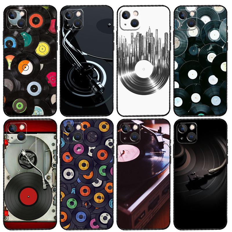 Vinyls Record DJ Retro Vintage Case For Honor Magic 8 7 6 5 Pro 400 200 50 70 90 Lite X8c X8b X9a X9b X9c X9d Win RT Cover