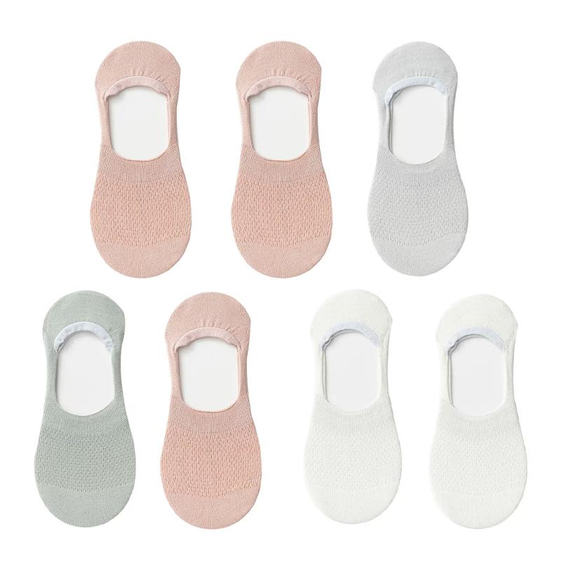 

7 пар женских хлопковых носков-лодочек с милым мультяшным медведем, забавные мягкие дышащие летние короткие нескользящие невидимые носки до щиколотки в стиле кавайи one size