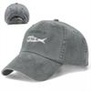 Baseball Cap Fish Fear Me Fishing Merch Men Women Vintage Distressed Denim  Cap