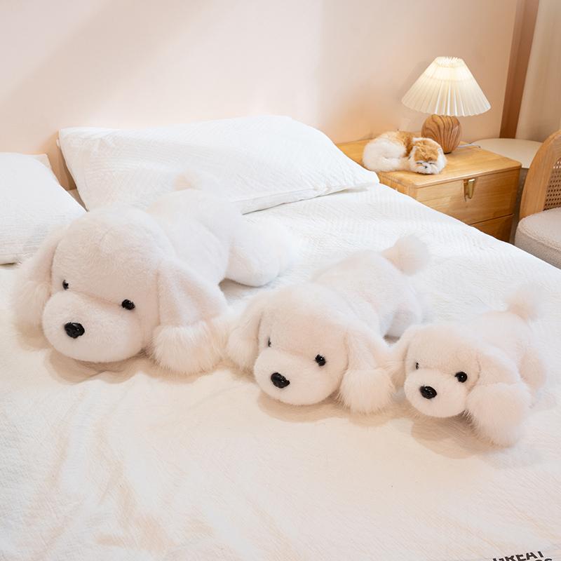 Cane Didi Giocattoli di Peluche Morbidi e Carini Cane Riempito Peluche Animali Morbido Collezionabile Bambini Fan Compleanno Natale Giocattolo