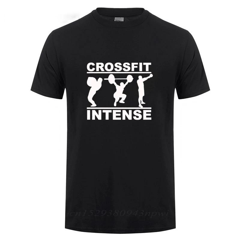 Intense T-Shirt Funny Birthday Gift For Dad Father Husband Round Neck Cotton T Shirt Fitness Bodybuilding Clothing