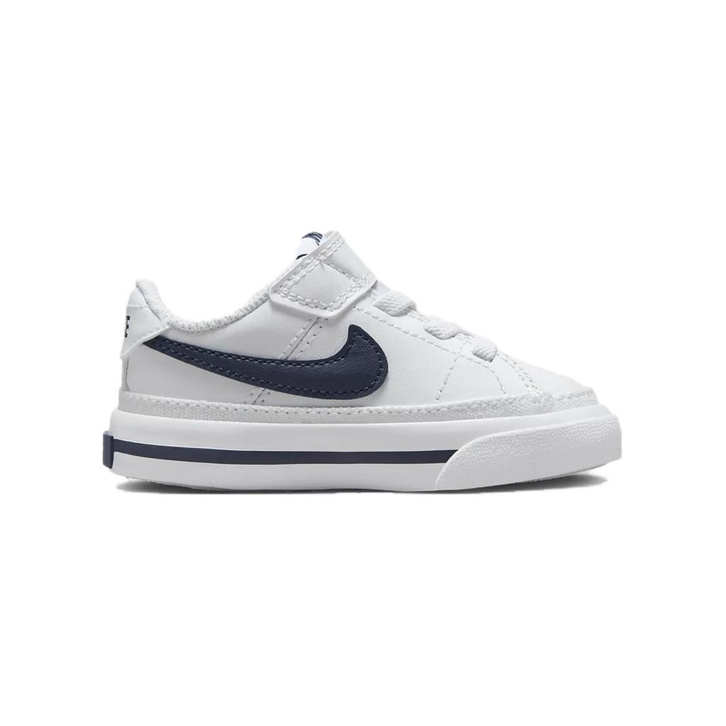 Nike Court Legacy TD White Midnight Navy Baby Sneakers DA5382-125