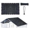 Breathable Black Sun Shade Cover For Chicken Coops Outdoor Garden Shade And Temperature Control Sunblock Netting Cloth