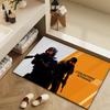 Covoraș Decorativ Versatil din Microfibră și Flanelă pentru Podea/Ușă, Uscare Rapidă, Absorbant, Talpă Anti-alunecare, Joc Counter Strike Global Offensive