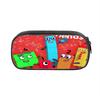 Numberblocks Character Kids And Teens Pencil Case Waterproof Nylon Bag Storage