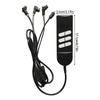 6 Key Electric Lift Hand Controllers Three Control Adjustable Height Angles Motorized Lift Remote ABS for Sofa Recliner