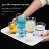 COFLYEE Disposable Hard Plastic Drinkware