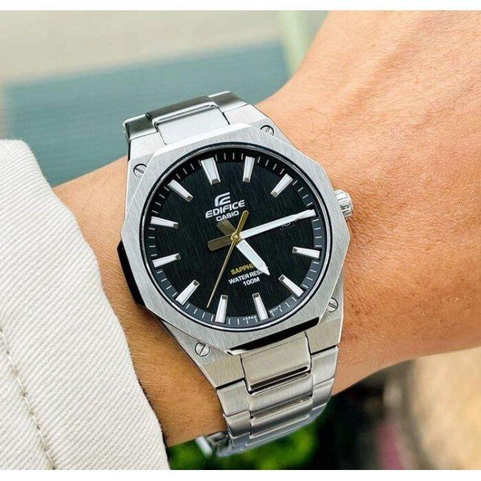Orologio da uomo Casio EFR-S108D-1A Edifice Classic Zaffiro + SCATOLA