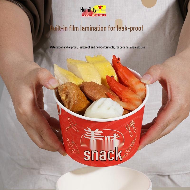 Disposable Food Grade Paper Bowl