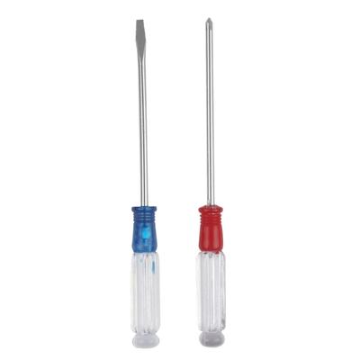 50Pcs Color Coded Mini Screwdriver with Nonslip Grip and Flat & Slotted Bit for Efficient Identification