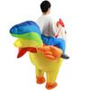 Colorful Inflatable Rooster Costume for Kids' Halloween and Stage Performances