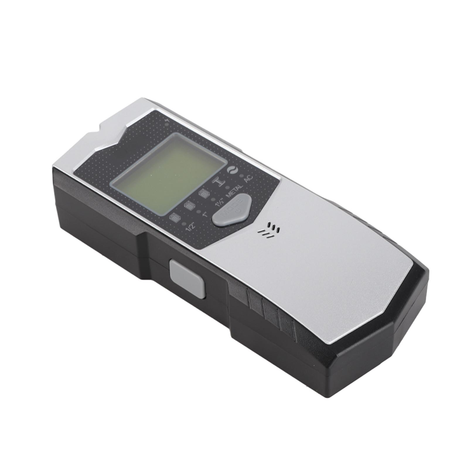 

Металлоискатель 5 в 1 Чувствительный чип Smart Sensor HD ЖК-дисплей Звуковая сигнализация для Центра и