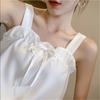 Camisole Women's Outer Wear In Blouse Summer with A Loose Design Sexy Off-the-shoulder Top Shirt
