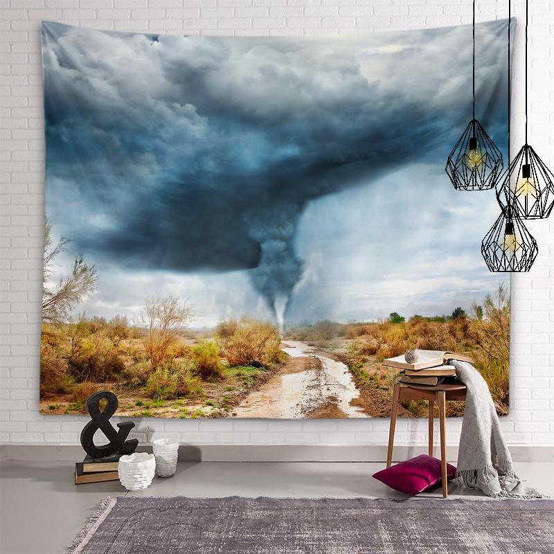 Tornado Tapestry Wall Art Decoration Tapestry Dorm Room Personality Decoration Tapestry Living Room Bedroom Home Decor