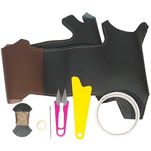 

Tricolore EX BS C27 Serena, E12 Note поздняя модель, T32 X-Trail поздняя модель, Leaf, и т.д.. Коричневая и черная кожа x строчка цвета кафе 1N-28 DIY stee