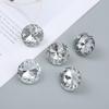 10 pezzi 20mm Bottoni Strass di Cristallo Adatti per Testiere del Divano Mobili Fibbie per Borse Decorative Fai da Te