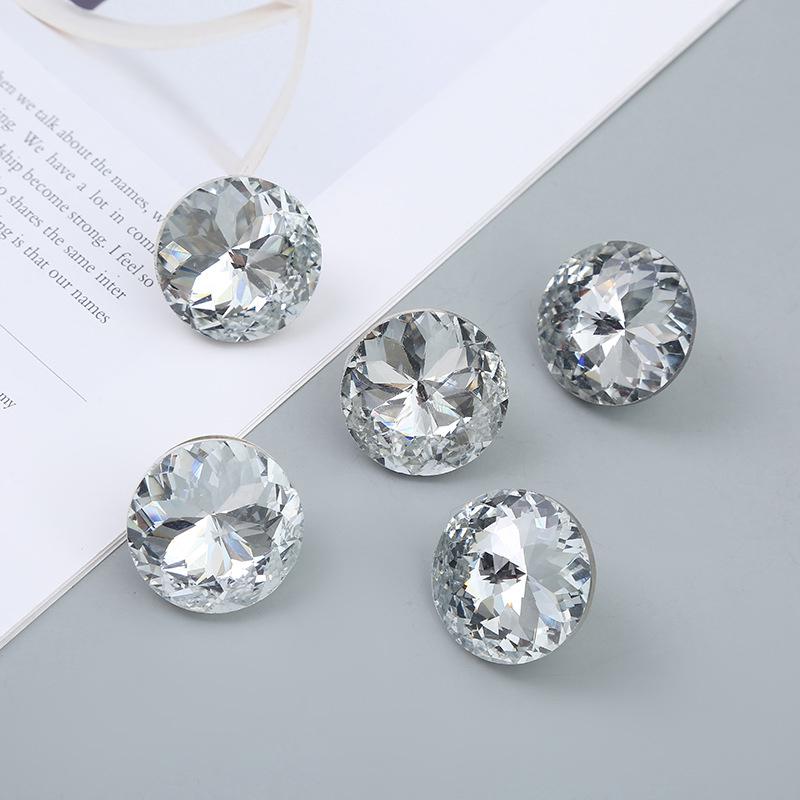 10 pezzi 20mm Bottoni Strass di Cristallo Adatti per Testiere del Divano Mobili Fibbie per Borse Decorative Fai da Te