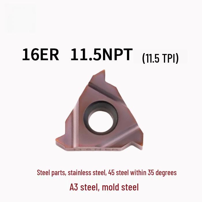 Haojiang AG60 CNC Threading Inserts Tool Holder for Internal/External Threads In Stainless Steel