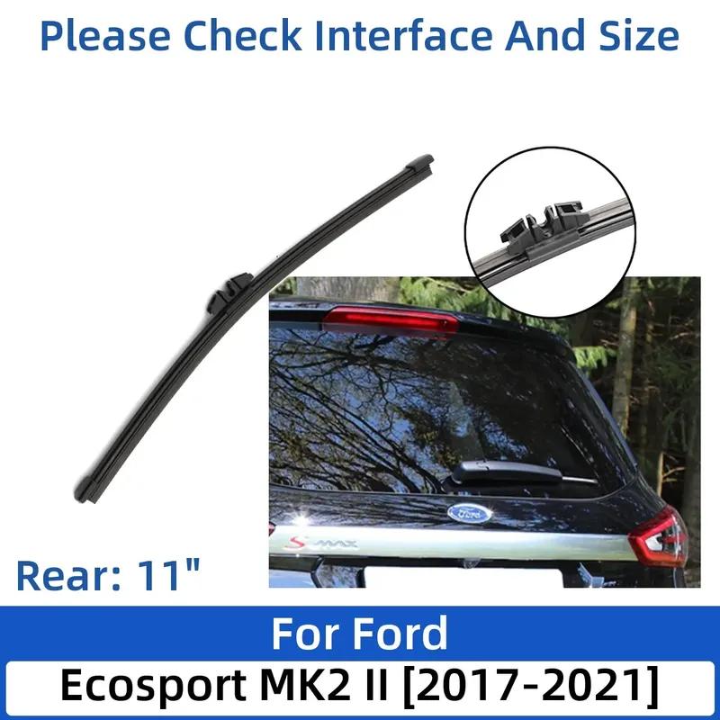 For Ford Ecosport MK2 II 2017- 22"+16"+11" Front Rear Wiper Blades Windshield Windscreen Window Cutter Accessories