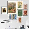 Abstract Matisse Modern Wall Art Flower Market Colour Canvas Painting Flower Grass Wooden Prints Kitchen Living Room Decoration