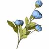 1Pc Long Stem Artificial Peony Bouquet 4 Heads Faux Peony Branch  Party Wedding Bride Decoration