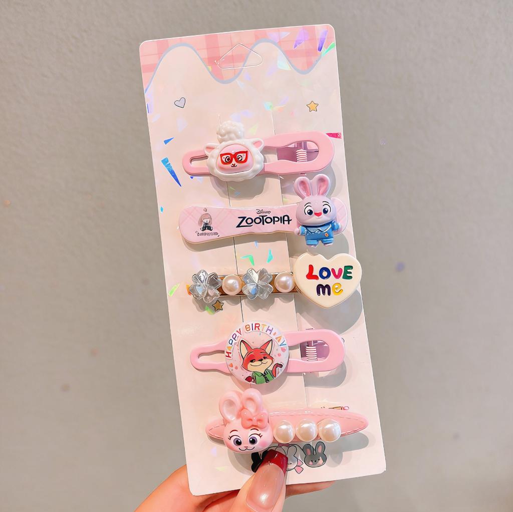 Children'S Hairpin Bag Cloth, Duck Bill Clip Cloth, Bow Root, Princess Hairpin, Cute Little Flower Girl Hair Accessories