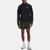 Under Armour Outrun The Rain II Casual Sports Zip-Up Collar Long Sleeve Jacket Men Jacket Black 1369342-001