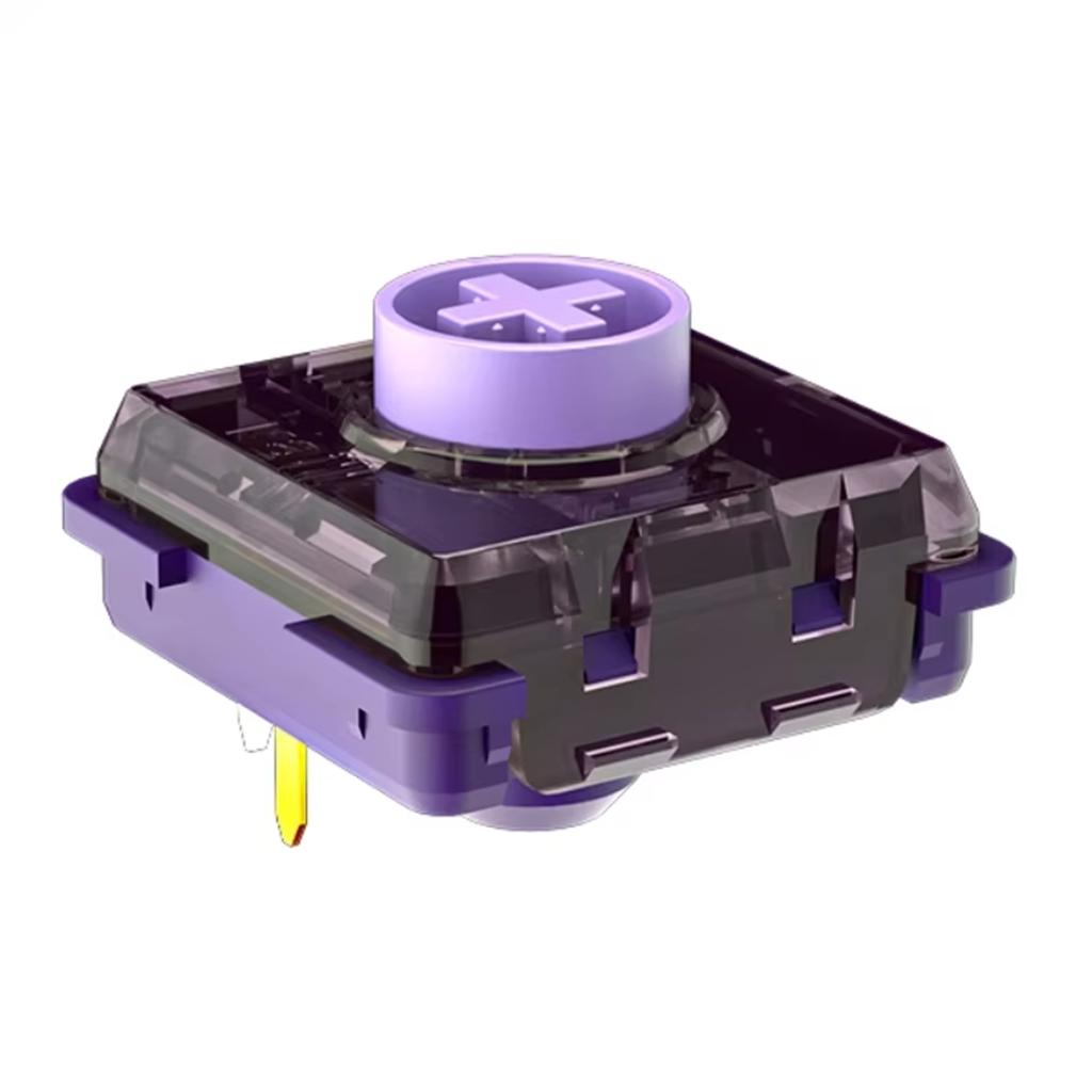 

Kailh Purple Iris mini Switch Silent for Low Profile Ultra-thin Mechanical Keyboard Fast Actuation Raptor Series 1353 HITBOX 10 PCS