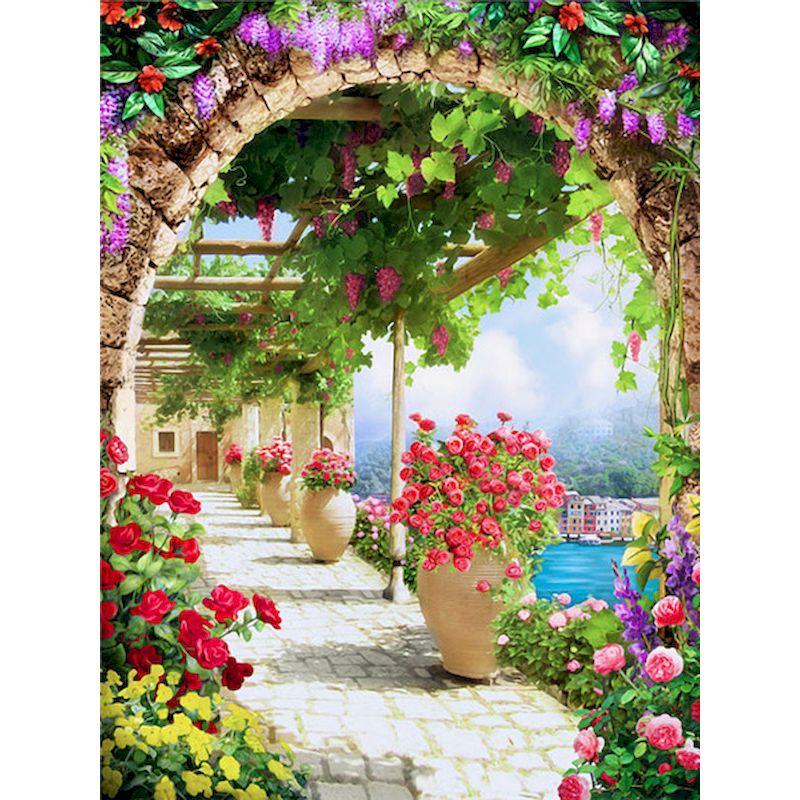

CHENISTORY Diy Painting By Numbers Craft Kits For Adults flower Picture With Numbers Drawing Oil Canvas Painting Home Decor Gift 20x30cm no frame