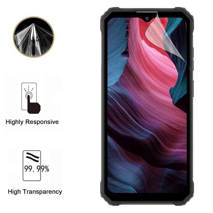 Displayschutzfolie - Phonillico - Oukitel WP22 - 2er-Pack - Kratzfest - Ultradünn
