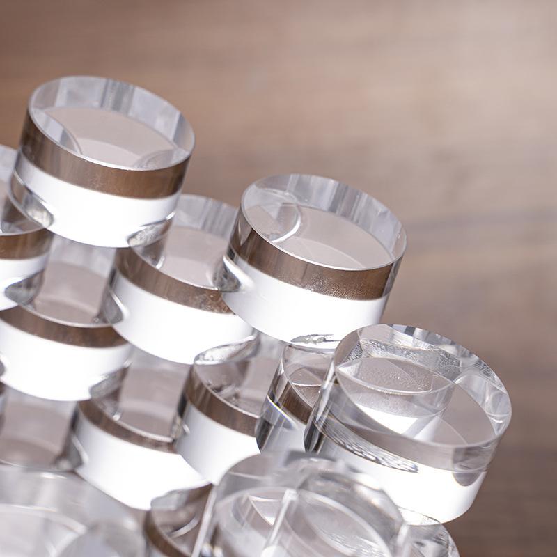 Home Decor Simple Geometric Cylinder Splicing Crystal Vase Living room decoration vase ornaments