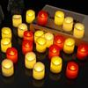 Flameless LED Candles Battery Operated Warm Lights Electric Candles Tealight For Home Holiday Party Christmas Wedding Decoration