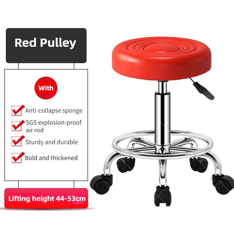 Haushalts drehbarer Hubhocker Mehrzweck Barhocker Stuhl Kosmetikstudio Spezieller runder Hocker