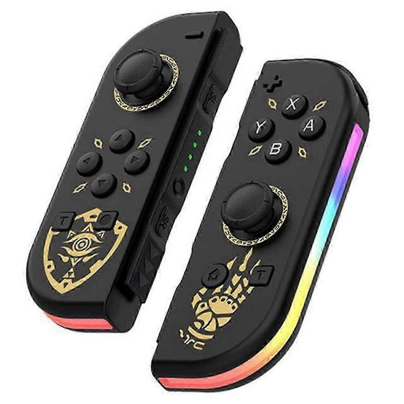 2 Stück Joypad Controller (L / R) für Switch, Kabelloser Joypad-Ersatz für Switch-Controller Dual-Vibrations weniger