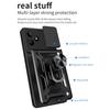 Military Armor Case For Realme C61 C63 C65 C67 4G Note 50 C55 C53 C51 Cover Lens Protection Ring Stand Holder Coque Fundas