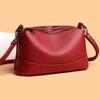 Elegant Women's Soft Leather Large Capacity Crossbody Bag 2025 - Chic Handheld Tote for Commuting Moms