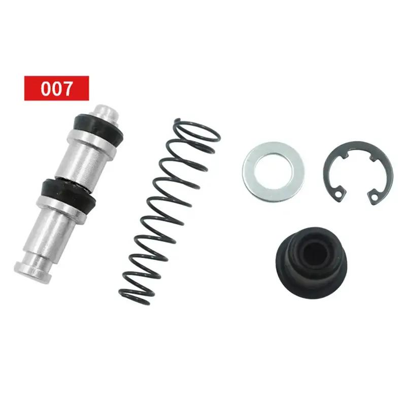 Motorcycle Disk Brake Upper Pump Front Rear Master Cylinder Piston Oil Seal Leather Bowl Repair Kit 14mm 12.7mm 11mm