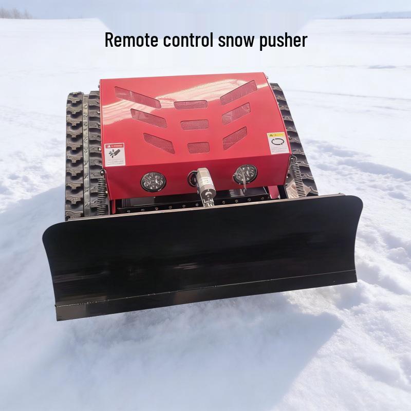 Remote-Control Gasoline Lawn Mower and Snow Blower Combo for Parks - HIGHTOP