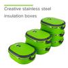 Jeffergarden Thermal Food Box, Insulated Lunch Box, Stainless Steel Vacuum Insulated Lunch Box, Food Storage, Keeps Food Warm, Hygienic, Safe, Portabl