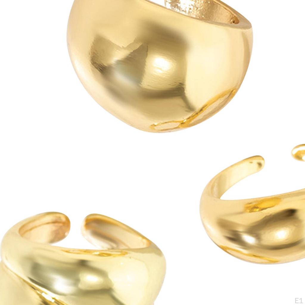 3 Open Rings for Women, Jewelry, Fashion Stackable Rings, Thumb Knuckle Wedding, Birthday