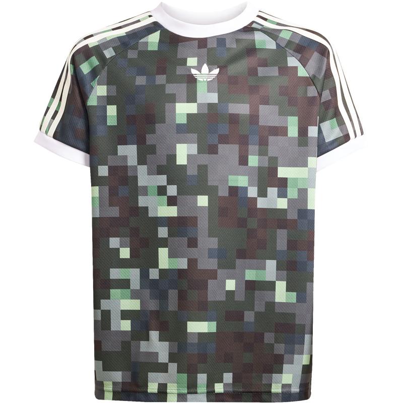 Adidas x Minecraft Kids  Camo Short Sleeve T-Shirt 164