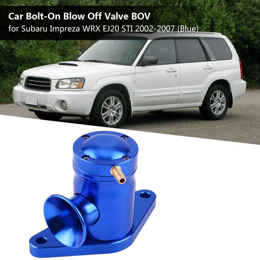 Auto Bolt on Blow Off ventil BOV pro Subaru Impreza WRX EJ20 STI 20022007 (Modrý)