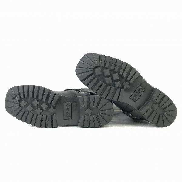 Sancho Boots/Engineer Boots/24.0cm/Black/Goodyear Welt/Leather(USED)